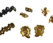 Lot de bijoux fantaisie style couture : 