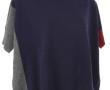 ESSENTIEL - Ensemble twin-set bleu marin