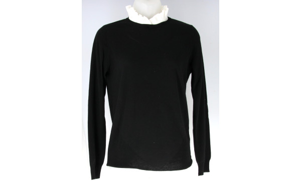 PABLO - Pull femme fin taille 100% laine