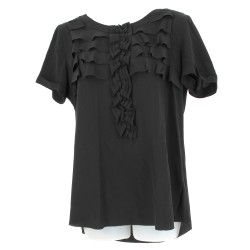 WEEKEND MAX MARA - Chemisier noir à manc