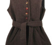 Veste femme en 100% laine couleur cholol