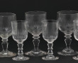10 coupes à champagne anciennes en crist