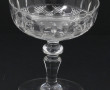BACCARAT - 9 coupes à champagne en crist