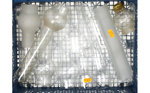 Lot de 10 verres de lampe