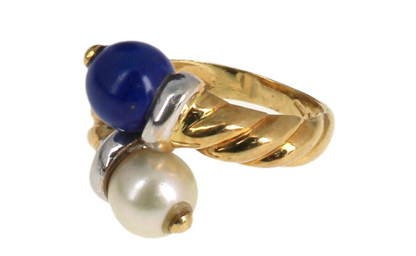 FRAIS REDUITS A 15% - Bague en or bicolo