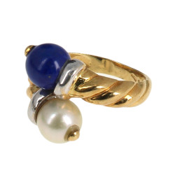 FRAIS REDUITS A 15% - Bague en or bicolo