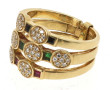 FRAIS REDUITS A 15 % - Bague 3 anneaux a