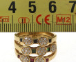 FRAIS REDUITS A 15 % - Bague 3 anneaux a