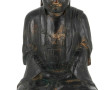 LOHAN - Sculpture de Lohan (Luohan) en b