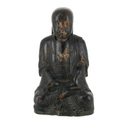 LOHAN - Sculpture de Lohan (Luohan) en b