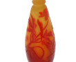 GALLE - Petit vase en verre multicouched