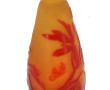 GALLE - Petit vase en verre multicouched