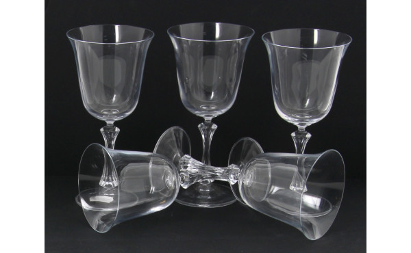 Lot de 5 verres à pied