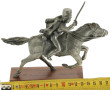 "Hussard de la mort", sujet en étain sur