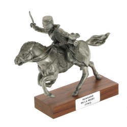 "Hussard de la mort", sujet en étain sur