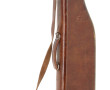 Etui jambon à fusil en cuir brun, qq usu