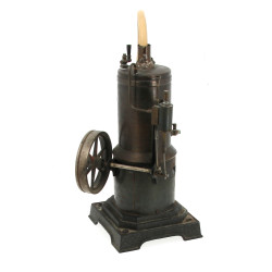 Petite machine-jouet à vapeur, H 32 cm (