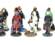 POMPIERS - 20 figurines en plomb de pom