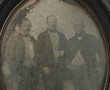 DAGUERREOTYPE XIXème à vue ovale dans un