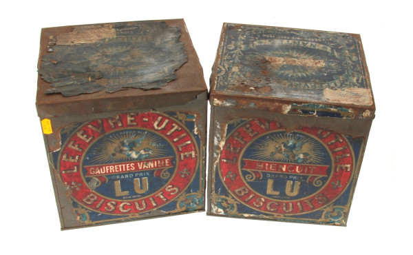 LEFEVRE-UTILE - Biscuits LU - Deux boîte