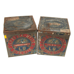 LEFEVRE-UTILE - Biscuits LU - Deux boîte