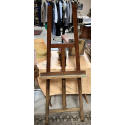 Chevalet en bois H. 154 cm (décoloration