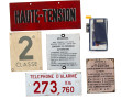 SNCF et divers - Lot de 5 plaques dont 