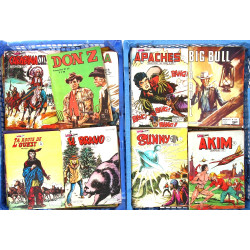 Lot de 80 BD, petits formats, bon état d
