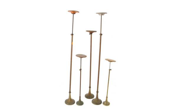 Supports à chapeaux anciens extensibles,