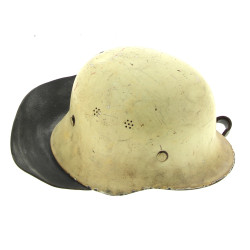 Casque de pompier allemand des années 50