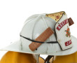 Lot de 3 casques de pompier Nlle Zeland 