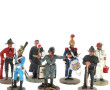 POMPIERS - 20 figurines en plomb de pom