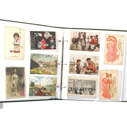 FANTAISIE - Lot d'environ 199 cartes pos