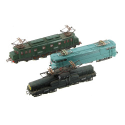 3 motrices électriques, non testées