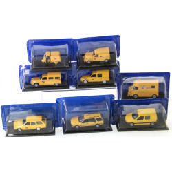 LA POSTE - 8 voitures 1/43 en BO