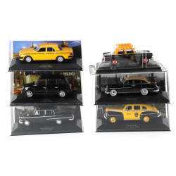 Lot de 6 taxis 1/43 en BO