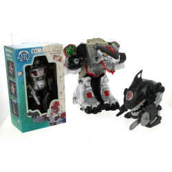 Lot de 3 robots dont Power Rangers (inco