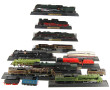 Lot de locomotives décoratives