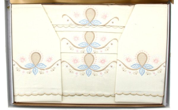 Parure de lit 4 pièces Marquise de Segon