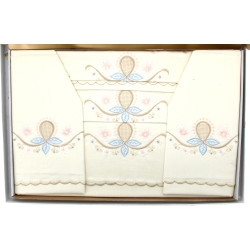 Parure de lit 4 pièces Marquise de Segon