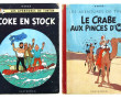 TINTIN - Lot de 2 BD anciennes à dos rou