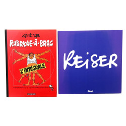 GOTLIB et REISER - Lot de 2 ouvrages - "