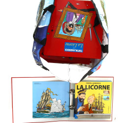 TINTIN - Lot de 5 classeurs de facicules
