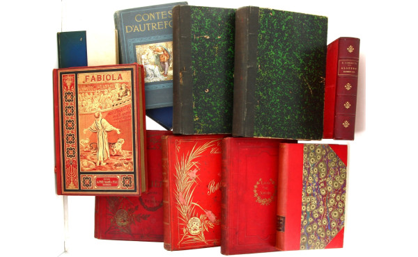 11 livres fin XIXe deb Xxe dont livres d