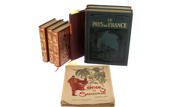 Lot de livres comprenant : 1) LAMB (Char