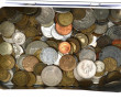 Vrac de monnaies France et étranger poid