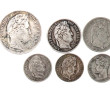 CHARLES X - LOUIS PHILIPPE - 5 monnaies 