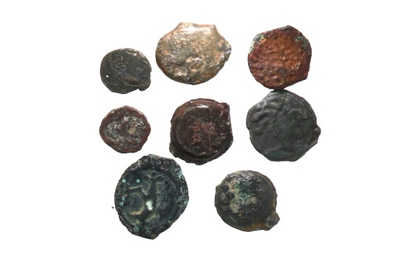 GAULE - 8 monnaies à identifier