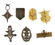 Lot d'insignes coloniaux Afrique du Nord