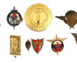 Lot d'insignes militaires divers dont ce
